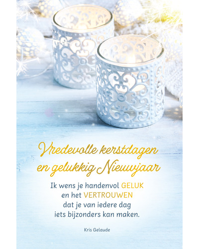 Kaart UM - DYN23/103 Vredevolle kerstdagen