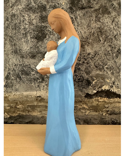 La Com - ON1B Statue Standing Mary with child