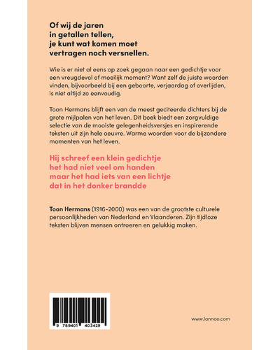 Een versje voor jou