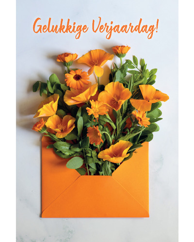 Kaart UM - DYW24/003 Gelukkige verjaardag