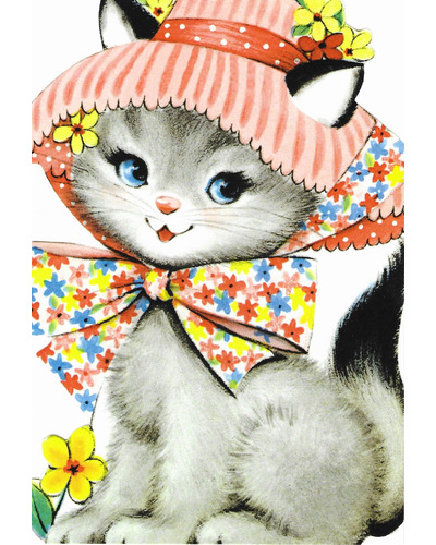Kaart Decadance - NC4527 Katje 70s