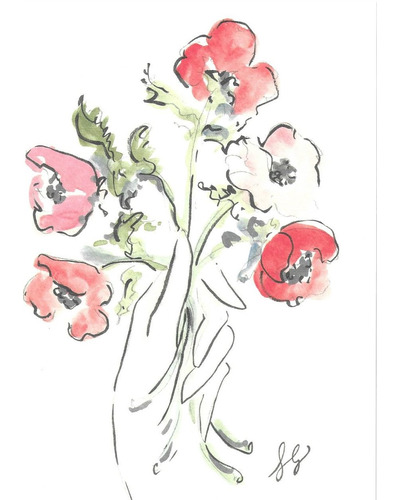 Card Decadance  - SG2615 Anemones