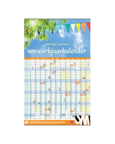 Werkjaarkalender Muurkranten