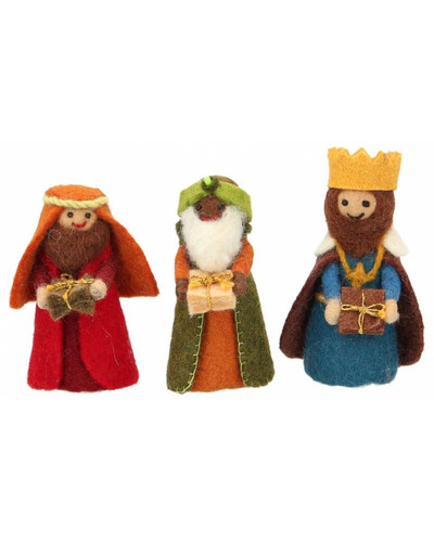 Bel-Art - Kerststal in vilt voor kinderen, 11 fig.