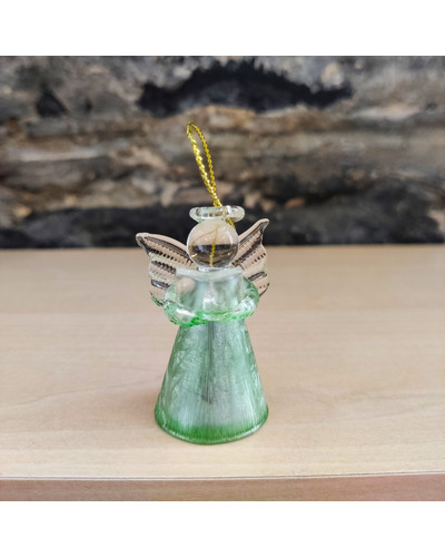 Bel-Art - Angel in glass, green