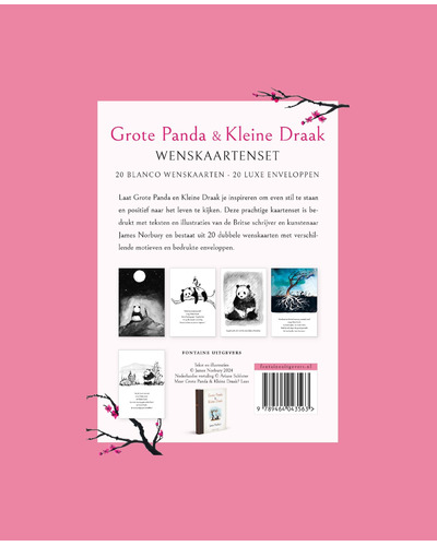 Grote Panda & Kleine Draak - kaartenset