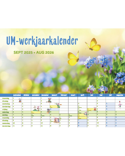 UM Werkjaarkalender 2025-2026