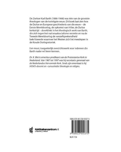 Karl Barth en zijn theologische weg door de tijd