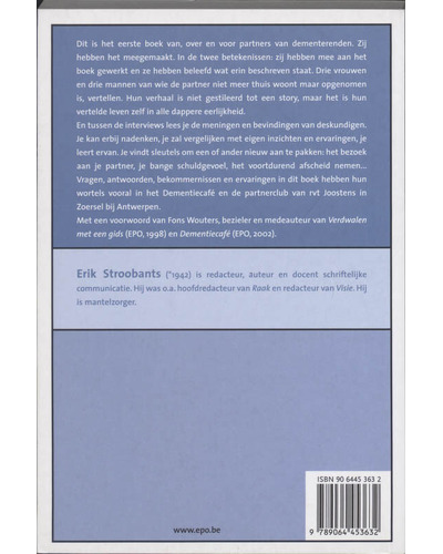 Dementie - een boek voor partners Dementie - een boek voor partners