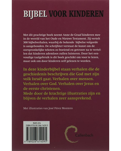 Bijbel voor kinderen - Anne de Graaf