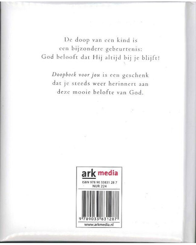 Doopboek voor jou