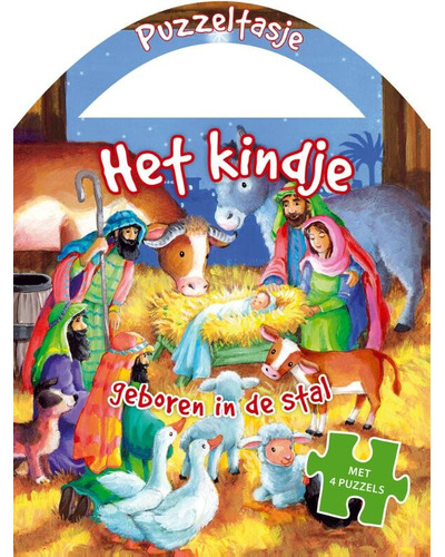 Het kindje geboren in de stal