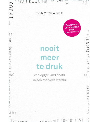 Nooit meer te druk