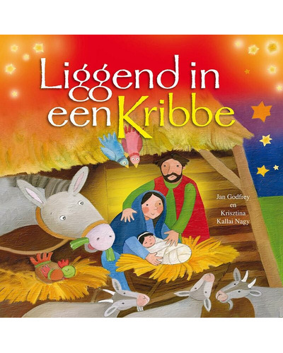 Liggend in een kribbe