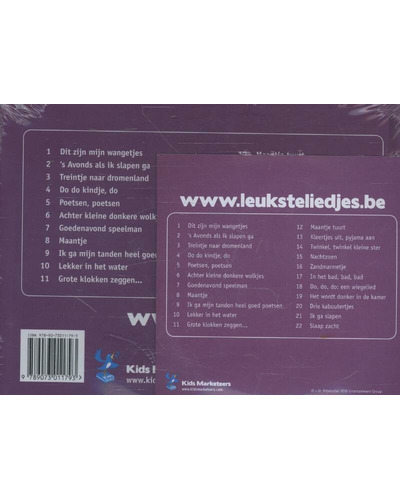 De leukste slaapliedjes + CD