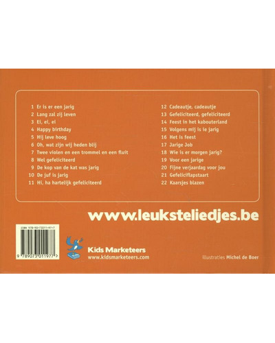 De leukste verjaardagsliedjes + CD