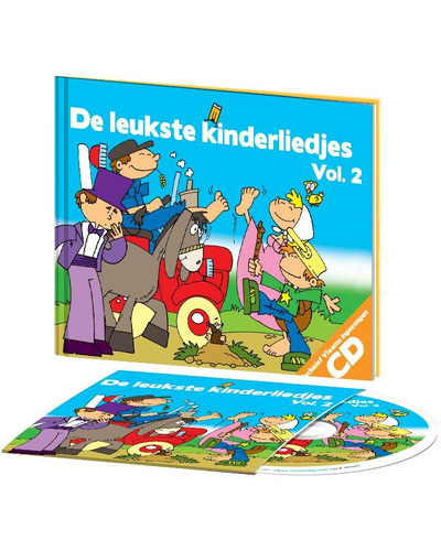 De leukste kinderliedjes vol.2 + CD