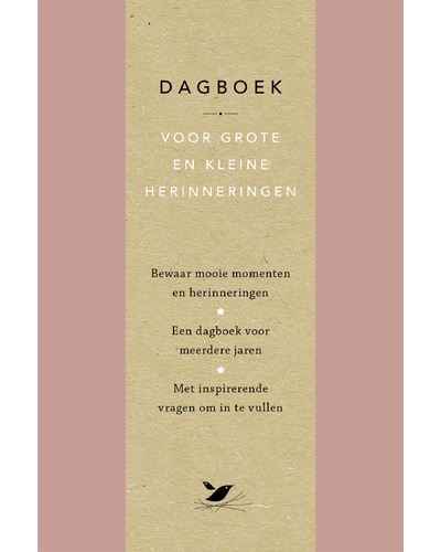 Dagboek voor grote en kleine herinneringen
