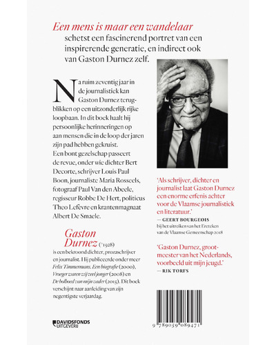 Een mens is maar een wandelaar