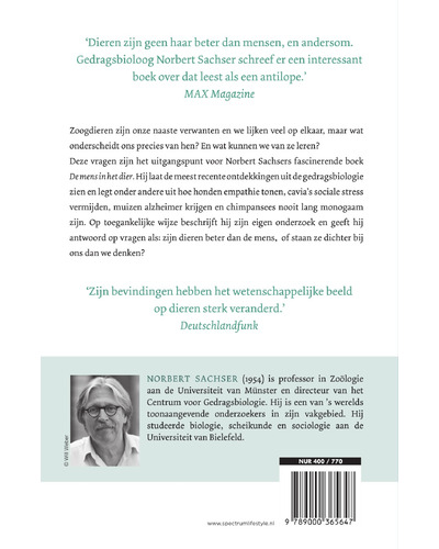 De mens in het dier