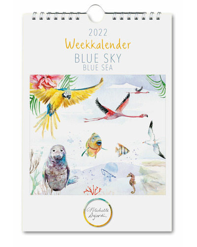 B&B - Weekkalender 2022 Blue Sky Blue Sea