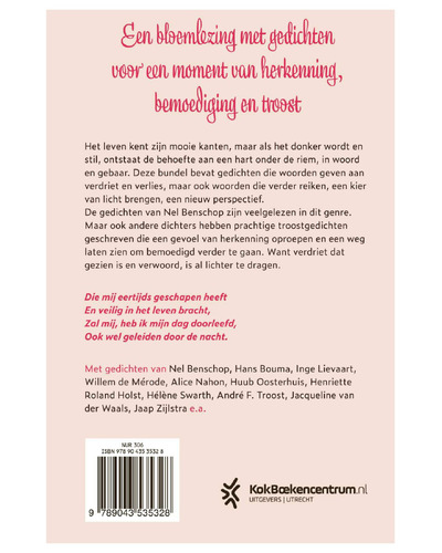 Ik wou zo graag dat ik wat troost kon geven