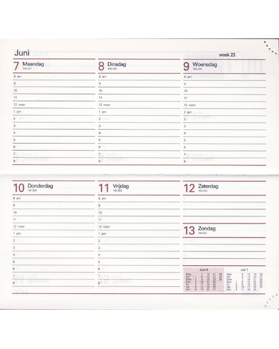 B&B - Pocket agenda 2023