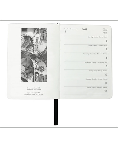 B&B - Mini agenda 2023 M.C. Escher