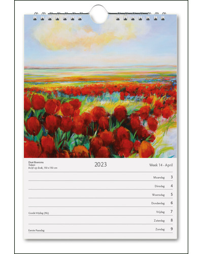 B&B - Weekkalender 2023 Kunst