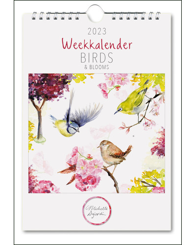 B&B - Weekkalender 2023 Birds & Blooms