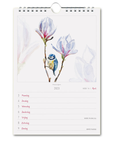 B&B - Weekkalender 2023 Birds & Blooms