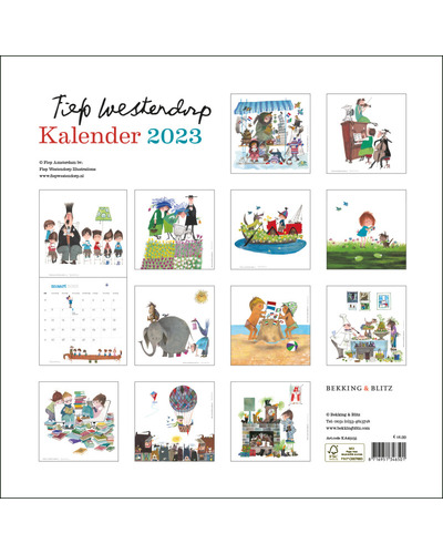 B&B - Maandkalender 2023 Fiep Westendorp