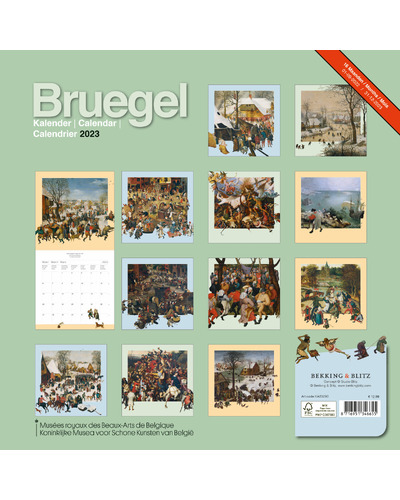 B&B maandkalender 2023 Bruegel