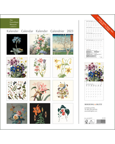 B&B - Maandkalender 2023 The Frizwilliam Museum