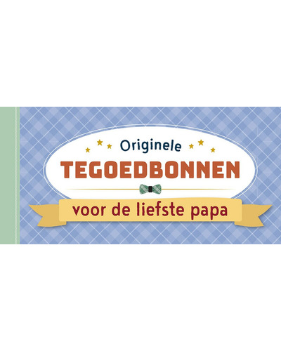 Originele Tegoedbonnen voor de liefste papa Originele Tegoedbonnen voor de liefste papa