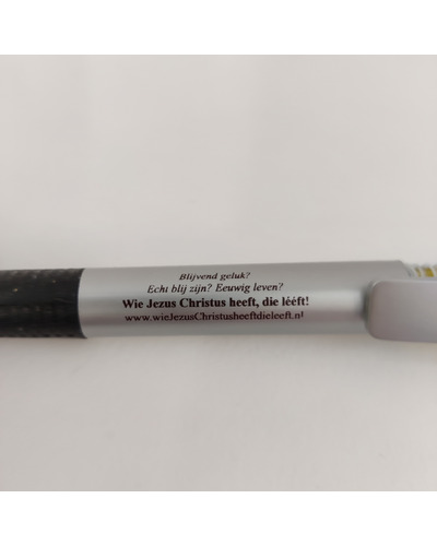 CBC - Ballpoint Pen blue 'Who has Jesus Christ...'