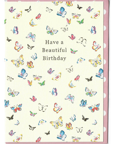 Kaart ET - OHD11520 Have a beautiful birthday