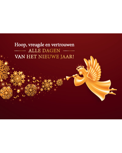 Kaart UM - DYN25/314 Hoop, vreugde en vertrouwen