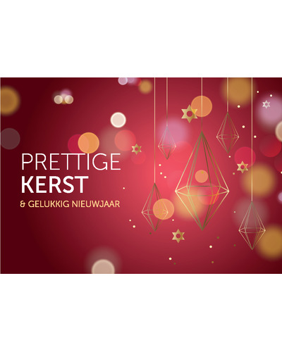 Kaart UM - DYN25/304 Prettige Kerst