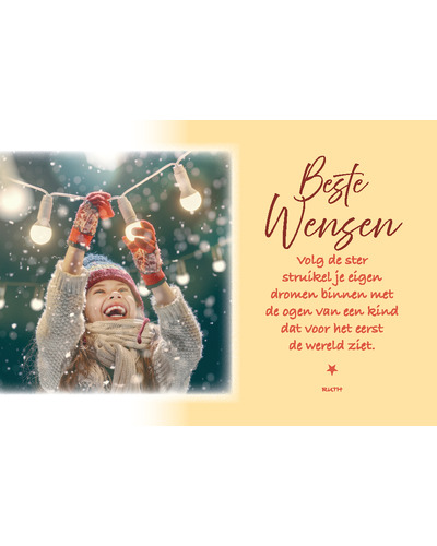 Kaart UM - DYN25/208 Beste Wensen