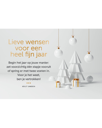 Kaart UM - YN25/112 Lieve wensen