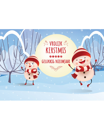 Kaart UM - YN25/106 Vrolijk Kerstmis