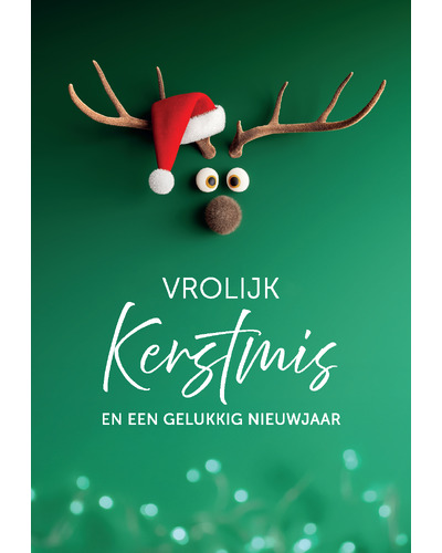 Kaart UM - YN25/101 Vrolijk Kerstmis