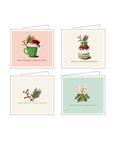 Mailbox - Kaarten Kerstbox HCBOX045 4x2