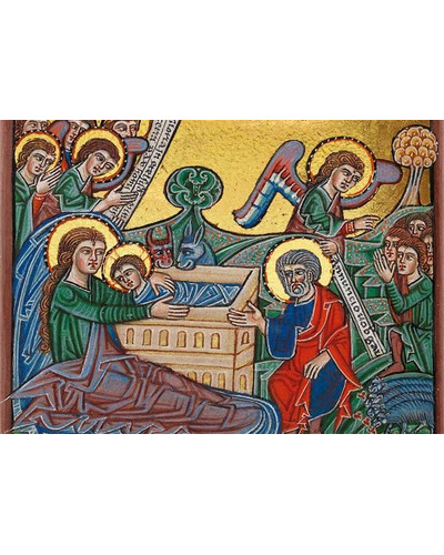 Kaart Beuron - 5-7449 Geboorte van Christus