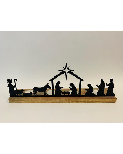 La Com - AS401 Tealight holder long nativity scene