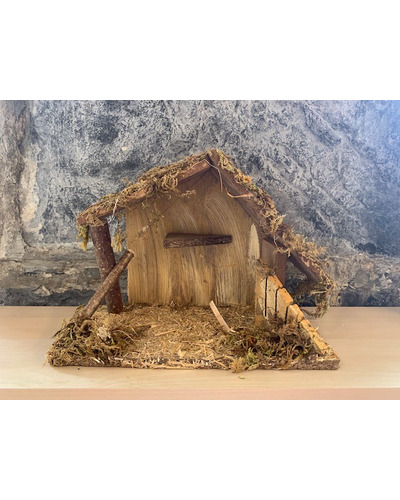 Bel-Art - Kerststal 24 x 13 x H19 cm