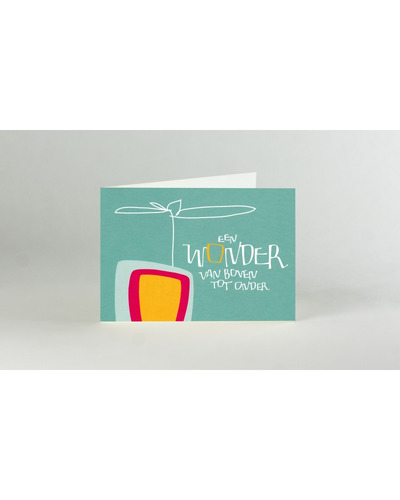 Kaart Symposion - Een wonder van boven tot onder Kaart Symposion - Een wonder van boven tot onder