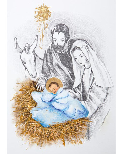 Kaart Beuron - 8043 Kersttafereel