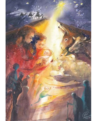 Kaart Beuron - 8116D Het licht van Kerstnacht